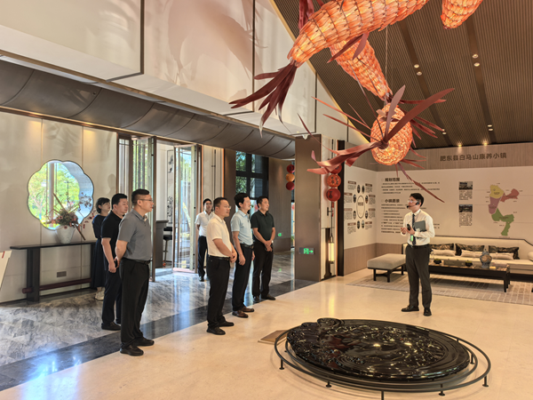 壽縣縣委常委、副縣長房鯤鵬一行到訪省健康養老公司